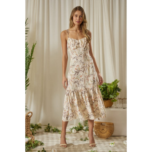 Aurelia Floral Midi Dress