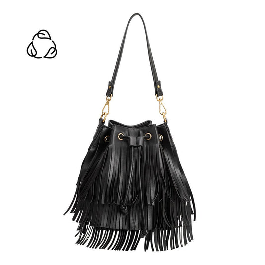 Julie Recycled Vegan Leather Tassel Satchel