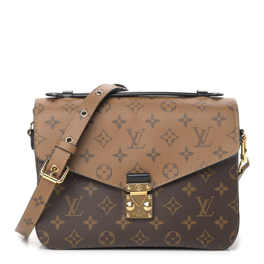 Pre-Owned Louis Vuitton Pochette Metis, Reverse Monogram